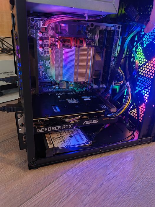 Pc gaming wifi rtx 3050 8g i7 6700/xeon, 16gb ddr4, ssd 128+1tb hdd