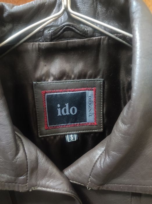 Продам кожаный плащ