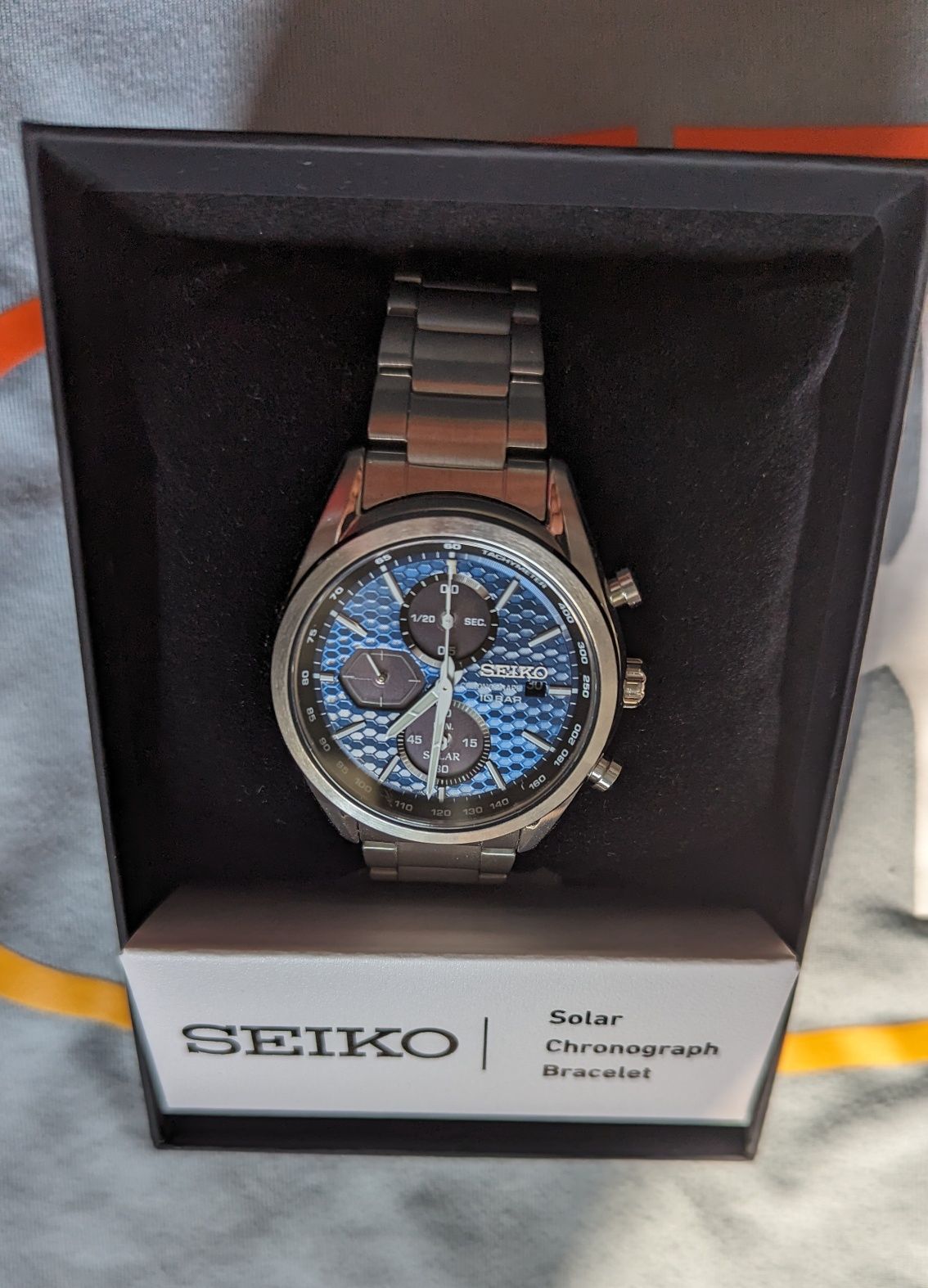 Seiko Macchina Sportiva Solar Sapphire