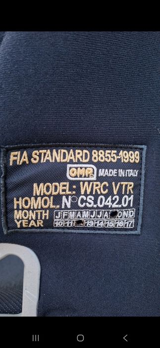 Scaun OMP motorsport