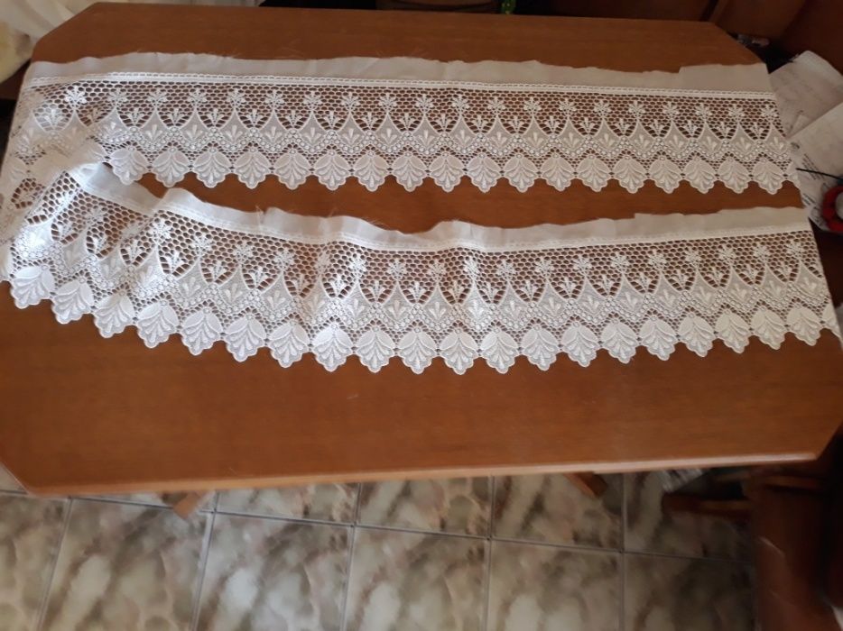 Vand laseta perdea dantela/broderie290X18cm