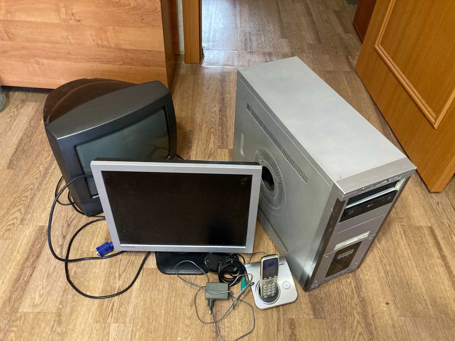 монитор, телевизор, системный блок