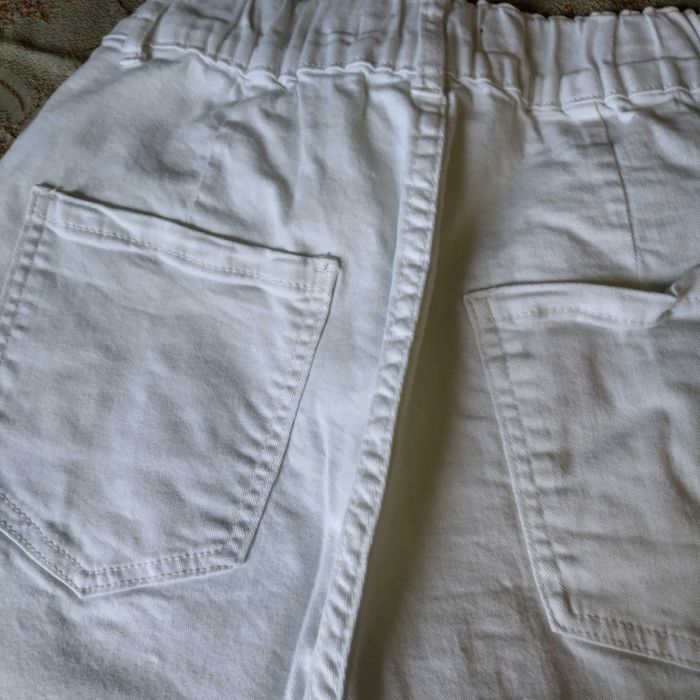 Дамски бели фини дънки/ бели