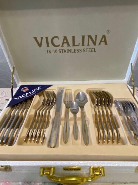 Набор кастрюль набор ложки вилки викалина