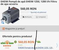 Pompa de apa EHEIM 1250