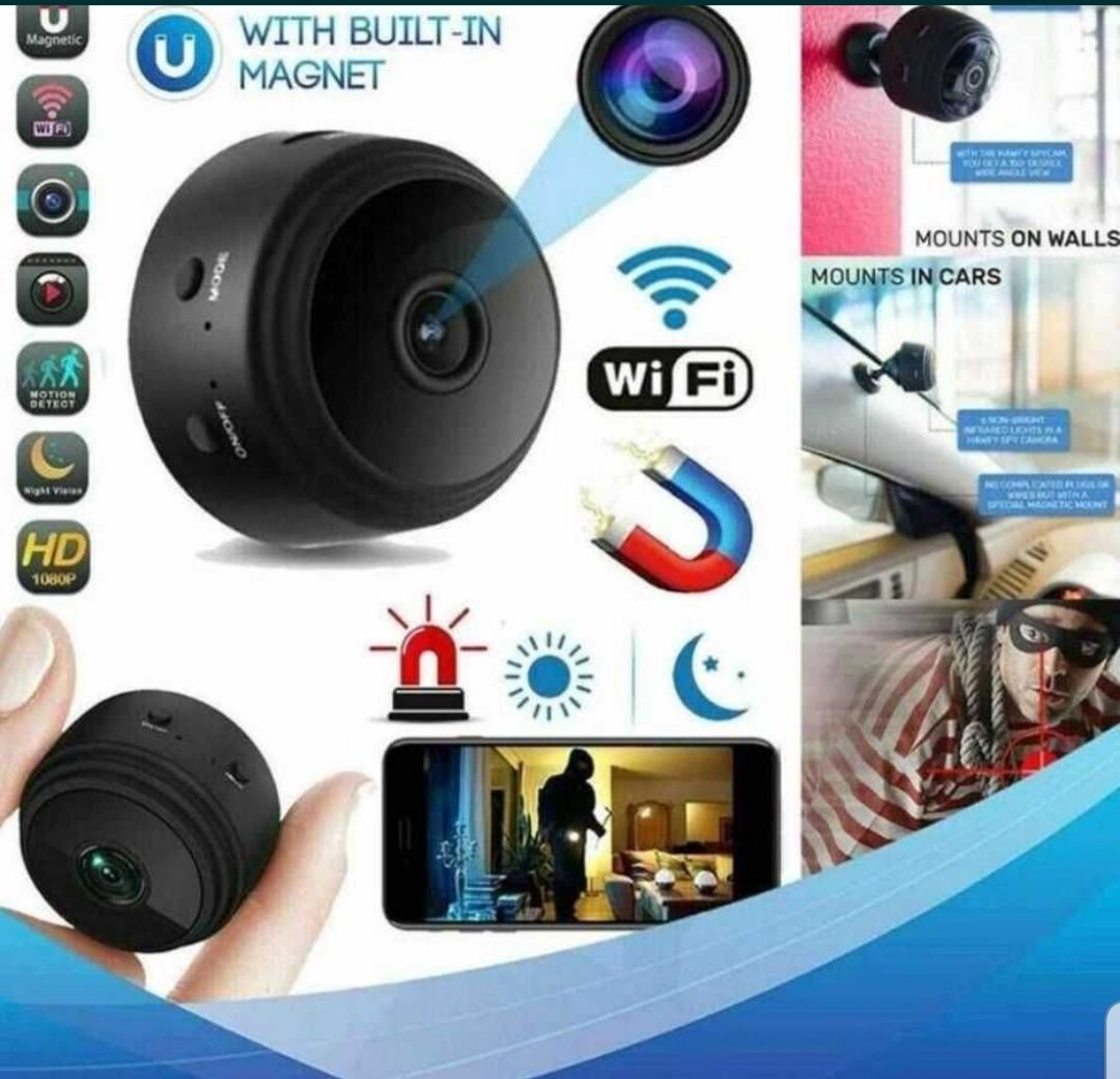 Mini camera video de supraveghere wifi spion 1080P senzor miscare