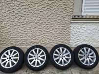 4 jante cu cauciucuri de vară pentru VW Jetta , an fabricație 2008
