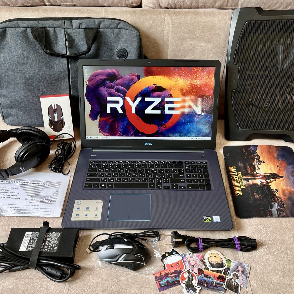Игровой ноутбук /intel core i5 + GTX 1050/ ОЗУ-12ГБ/ SSD-512+1TB IPS
