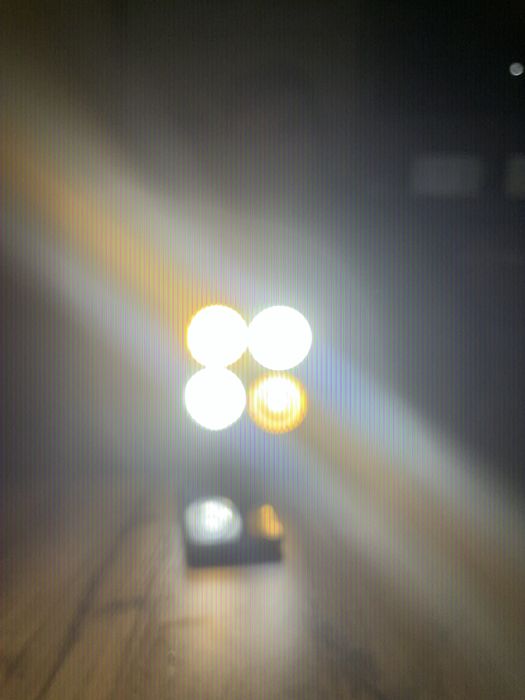 Лед фонар новый.