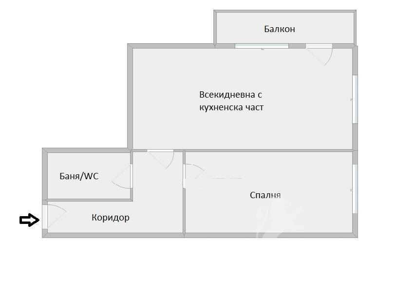 Продава се Двустаен апартамент в Варна, Левски - 54 кв.м за 2315 €/кв.м - Снимка #7