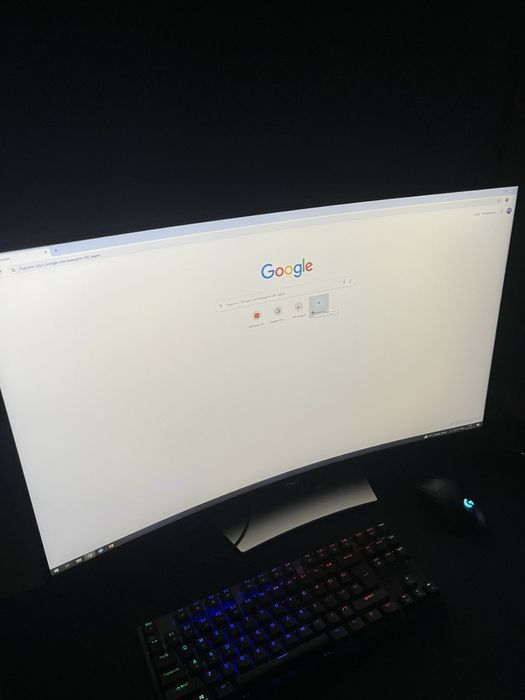 Монитор Dell - S3221QSA, 32'', VA, UHD, Curved, FreeSync