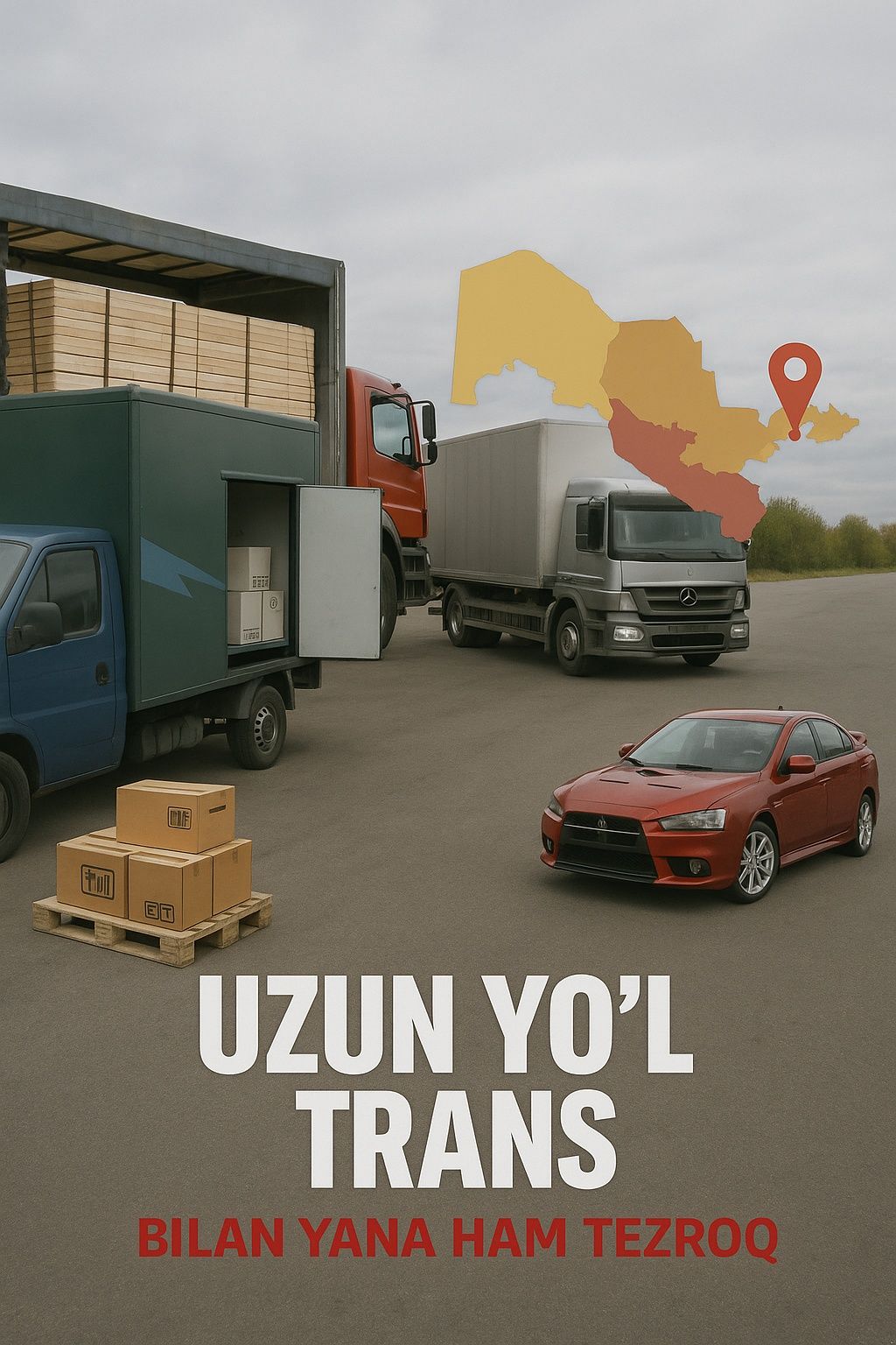 Yuk tashish Logistika 7 yillik tajriba