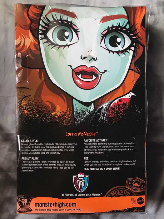 Кукла monster high Лорна Макнесси