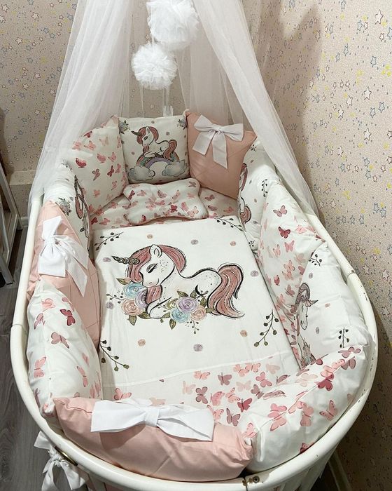 Бортики на кроватку