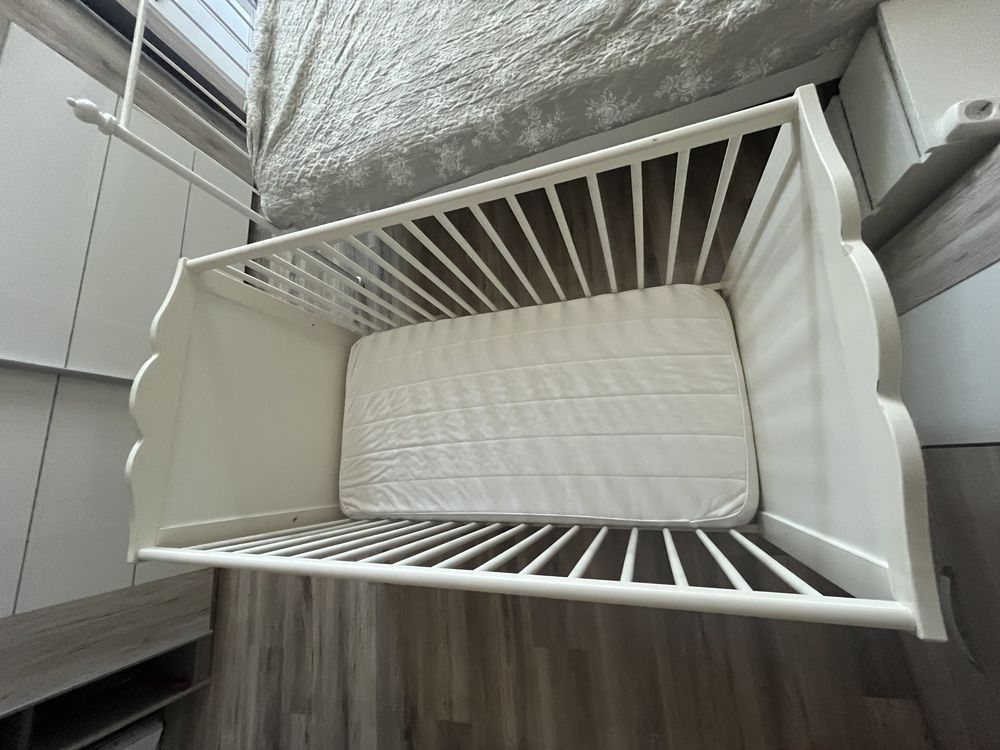 Детска кошара IKEA Smagora и матрак VYSSA 120/60