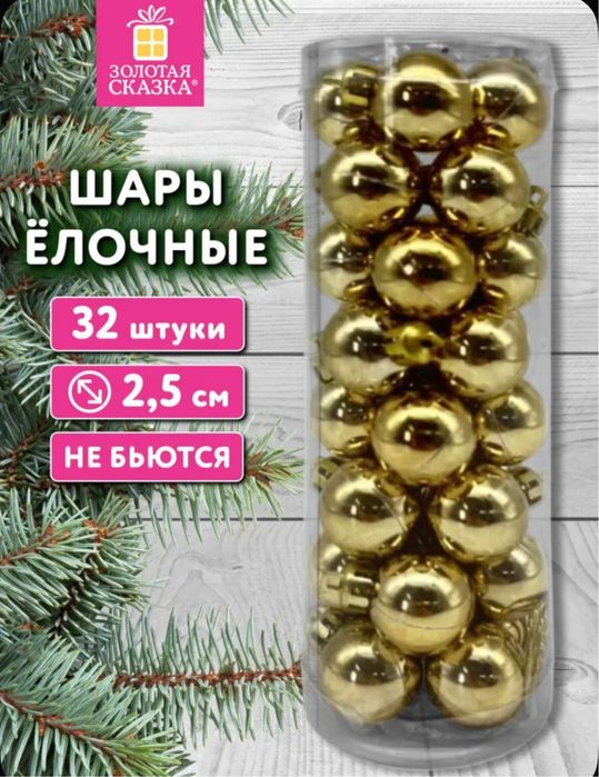 Елочные игрушки, шары на новогоднюю елку
