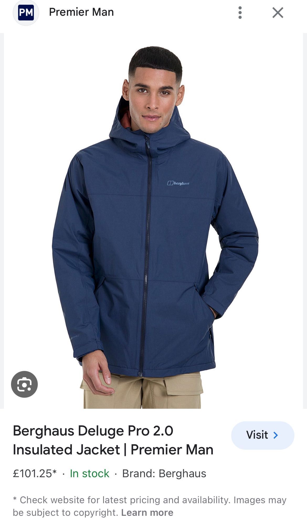 Мъжки водоустойчиви якета Berghaus и Halti