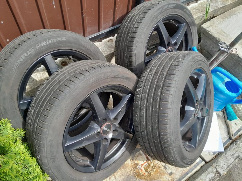 Jante aluminiu  16  cu anvelope de vara