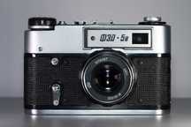 Aparat foto film FED 5B cu obiectiv INDUSTAR-61 53mm 2.8 perfect
