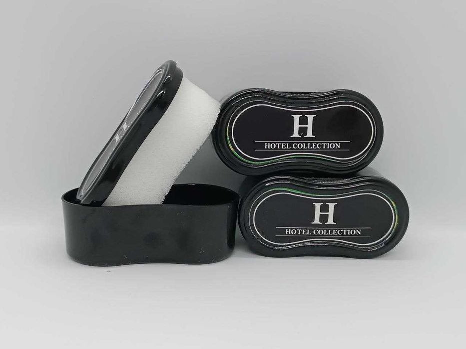 Одноразовая губка для обуви в черном футляре