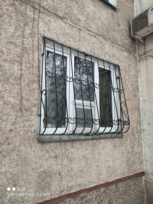 Решетки на окна Алматы Металлические решетки на окна