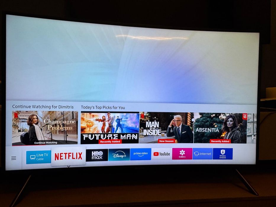 Televizor Samsung UHD 4K 123cm Curbat