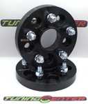Set 2Flanse Distantiere Negre 5x114,3 24mm dedicat Honda LR Freelander