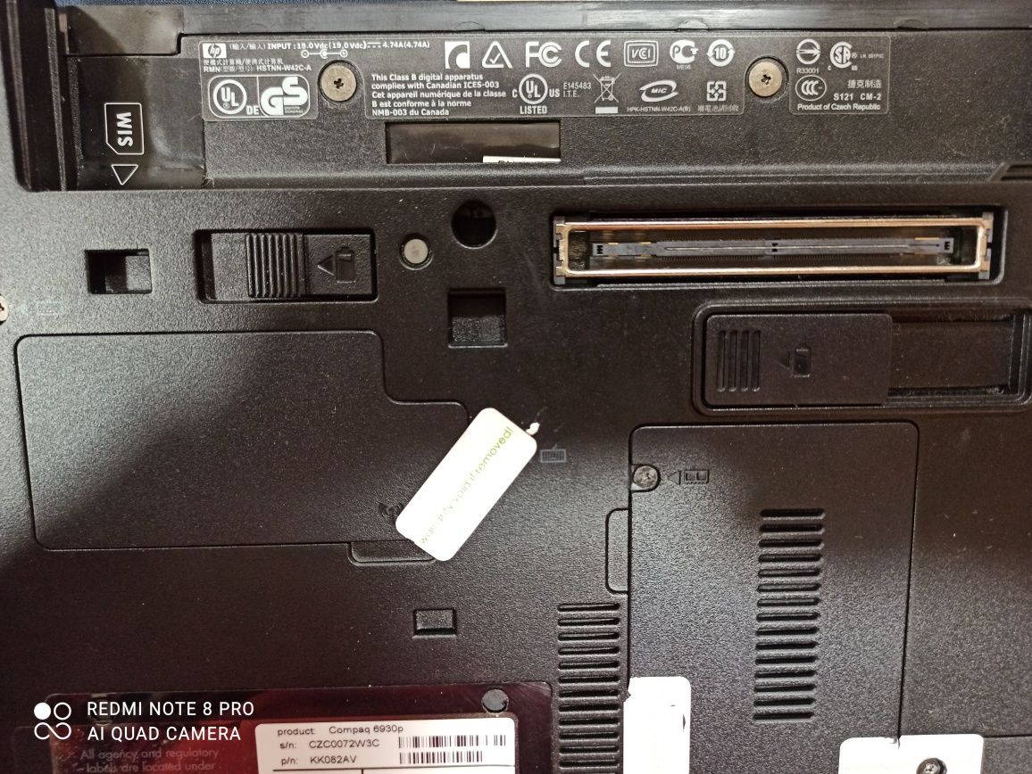 HP 6930p на части