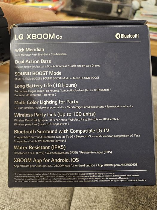 Boxa portabila LG Xboom Go