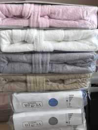 Турецкие халаты и полотенца
