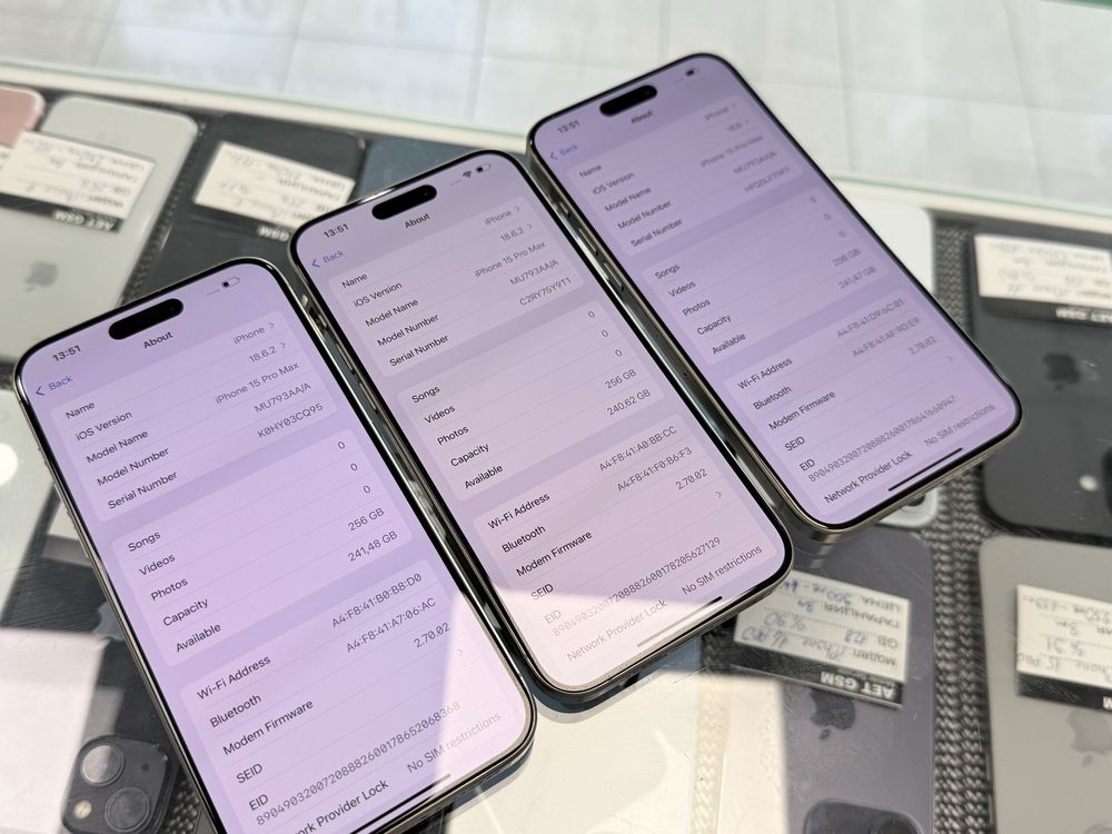 Apple iPhone 15 Pro Max 256Gb Natural Titanium
