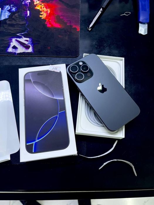 Айфон 16 про сатылат 128 гб.