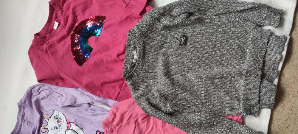 lot bluze pantaloni, măr  110-116