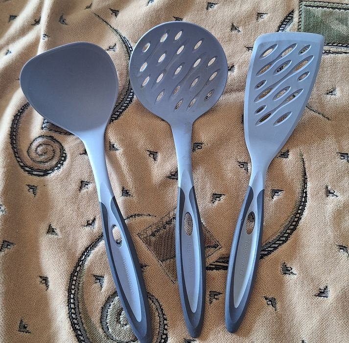 Набор Tupperware (половник, шумовка и лопатка)