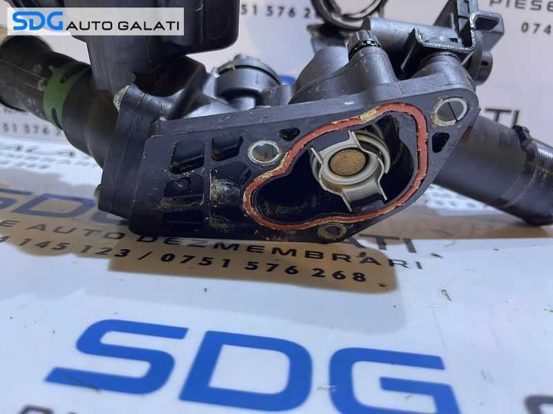 Corp Carcasa Suport Termostat Senzor Apa Renault Megane 4 1.5 DCI 2015 - Prezent Cod 110608431R[S0336]
