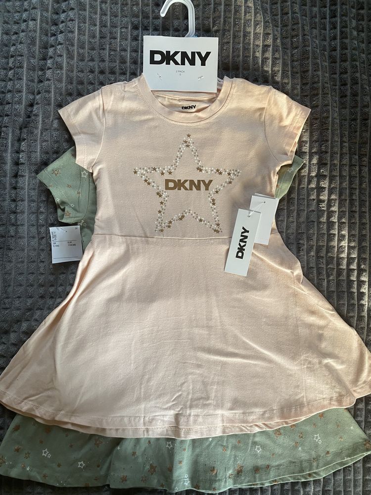 Летни рокли Donna Karan,Н&M 4-5г