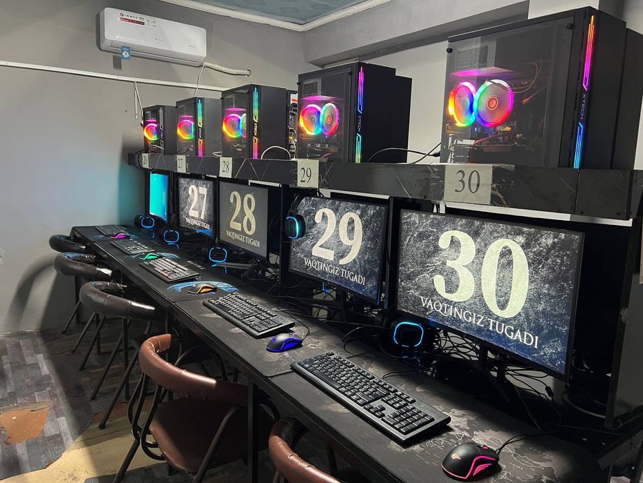 Game club! 31  ta kompyuter. Tayor yurib turgan biznes!