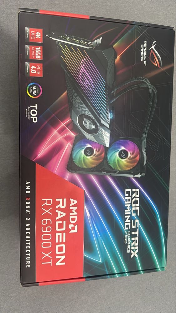 rx 6900 xt asus rog strix lc