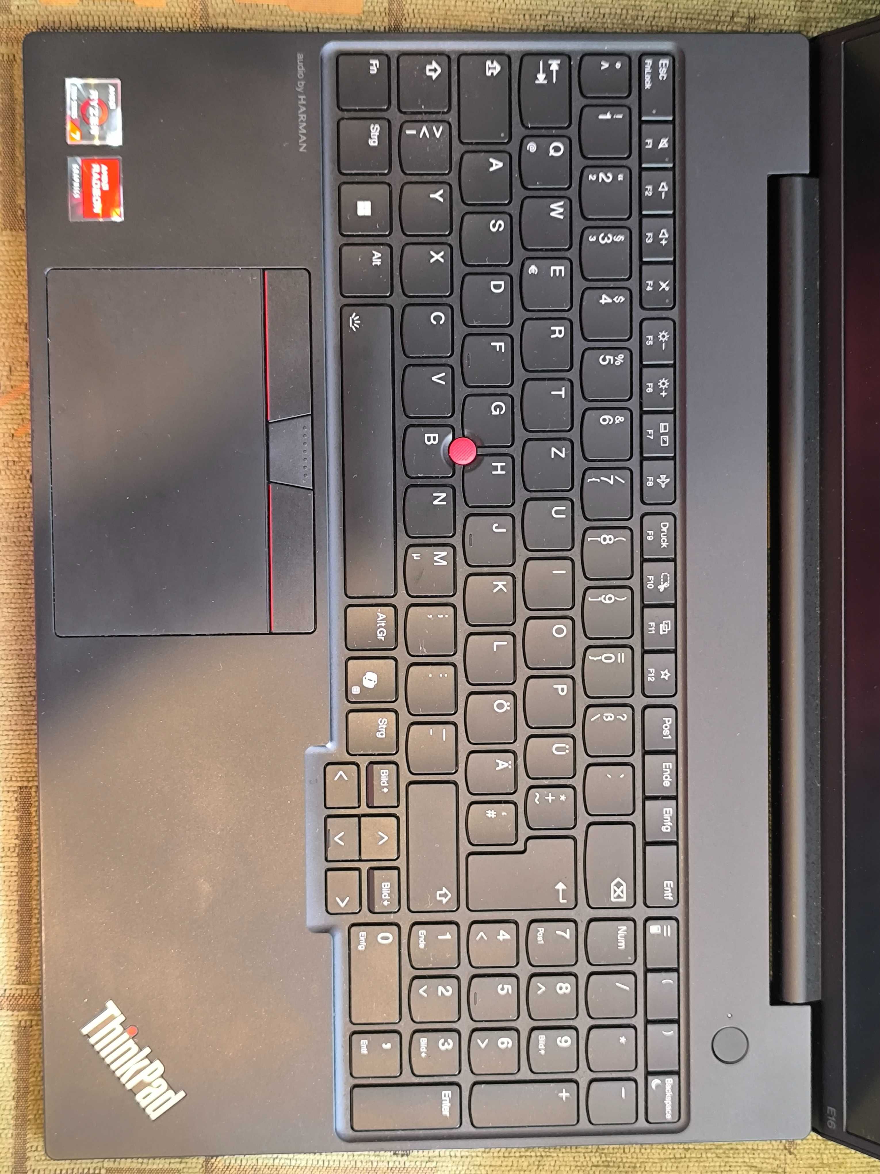 Лаптоп Lenovo ThinkPad E16 Gen 2, AMD Ryzen™ 7 7735HS