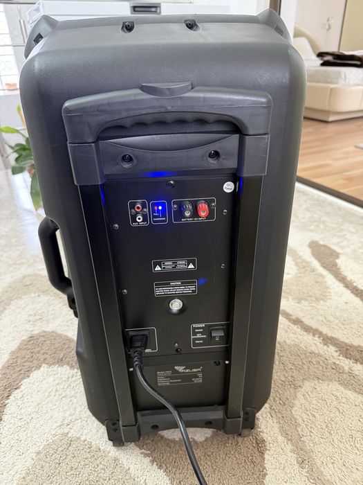 Boxa activa AZUSA 60W cu doua microfoane wireless