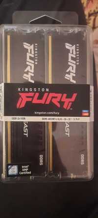 Оперативная память Kingston Fury DDR5 32GB(2x16GB) 4800MT/s