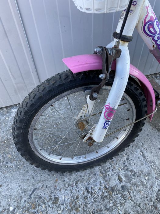 Bicicleta copii fetita 6-8 ani Princess Frozen Pink Scirocco Queen