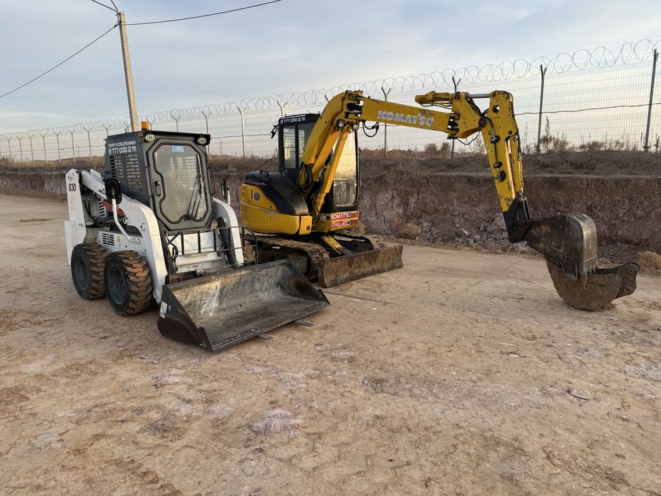 Мини эксковатор. Мини погрузщик . Ппргузщик 2 куб