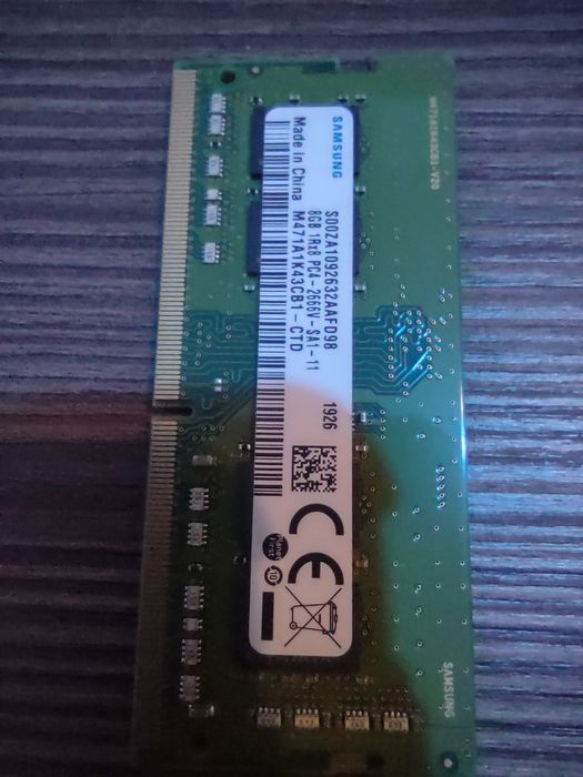 Модули памяти для ноутбука Samsung 2x8 GB DDR4 SoDIMM