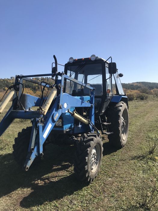 Трактор мтз 82.1 с куном.