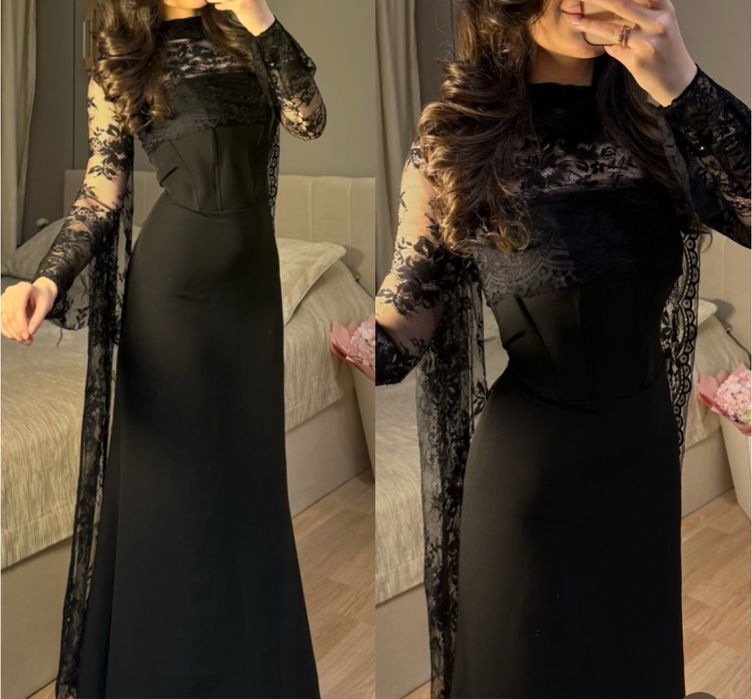 Шикарное вечернее платье — как новое