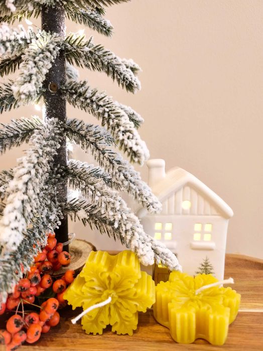 Натурални восъчни свещи – ръчна изработка