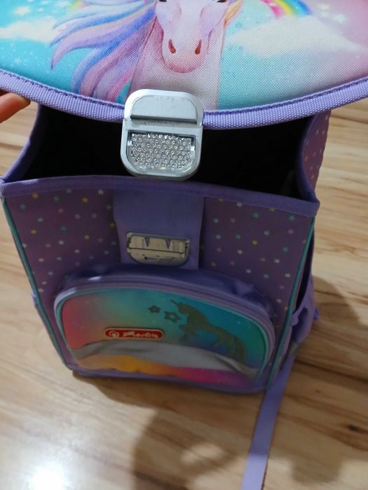 Ghiozdan pt scoala fetita,de la Herlitz,stare foarte buna