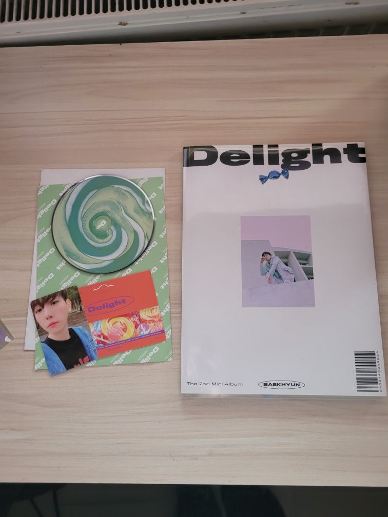 Kpop album Baekhyun Delight Candy Exo кпоп албум