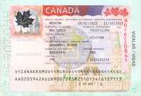 Visa kanada canada 10yil suxbatsiz 100%